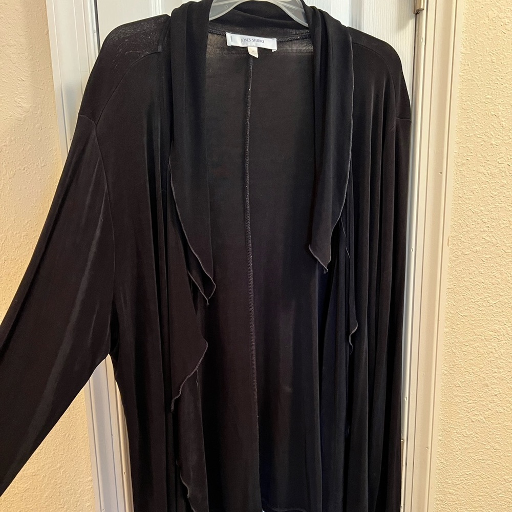 Long Sleeved Sweater with Collar, 3X